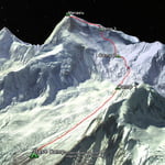 Normal Route, Manaslu (8 163 m / 26 782 ft)