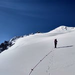 Climbing Mount Kazbek from Georgia