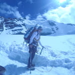 South-West Ridge, Mta Tetnuldi (4 852 m / 15 919 ft)