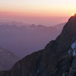 South-West Face, Aiguille d'Argentière (3 900 m / 12 795 ft)