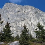 South Face, Yamnuska (2 240 m / 7 349 ft)