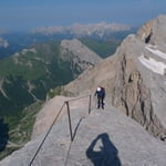 West Ridge, Marmolada (3 343 m / 10 968 ft)