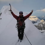 New Route, Mount Sir Douglas (3 411 m / 11 191 ft)