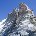 South Ridge, Dent Blanche (4 357 m / 14 295 ft)