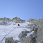 North Face, Les Courtes (3 856 m / 12 651 ft)