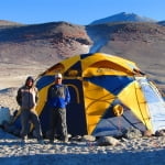 Base camp, Ojos del Salado.