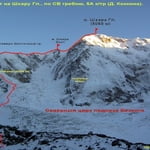 North-East Ridge, Shkhara (5 193 m / 17 037 ft)