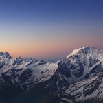 Mount Elbrus (5642m) ski descent.