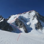 Forbes Ridge, Aiguille du Chardonnet (3 824 m / 12 546 ft)