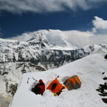 South Rib, Pik Yevgenii Korzhenevskoy (7 105 m / 23 310 ft)