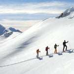 Ski Touring in Kamchatka, Eastern Ridge