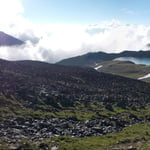 Round Mount Elbrus, Caucasus Mountains