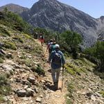 The pictures are from our hiking tour 