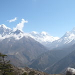 Mt. Everest - View from Everest View Hotel