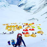 Everest, Kanchenjunga, Lhotse, Makalu, Cho-Oyu, Dhaulagiri, Manaslu and Annapurna I, Everest (8 848 m / 29 029 ft)