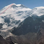 West Face, Mount Elbrus (5 642 m / 18 511 ft)