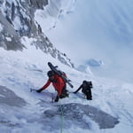 Gervasutti Couloir, Tour Ronde (3 792 m / 12 441 ft)