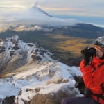 Climbing 2 high mountains  Iztaccihuatl and Pico de Orizaba