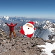 New Year on the top of Andes