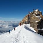 South-East Ridge, Monte Rosa (4 634 m / 15 203 ft)
