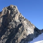 Pointe de la Grande Gliere - South grate (normal route), Pointe de la Grande Gliere (3 392 m / 11 129 ft)