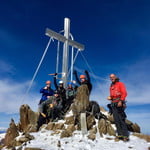 From Breslauerhütte via Urkundkolm (3149 m) up and via Roferkarferner down, Ötztaler Urkund (3 554 m / 11 660 ft)