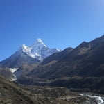 Mt. Amadablam -  Way to Dingboche