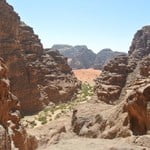 Climbing in Wadi Rum