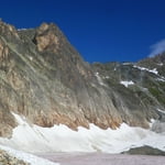 Pointe du Creux Noir - Normal route from Fontanettes (Pralognan), Pointe du Creux Noir (3 155 m / 10 351 ft)