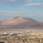 Tiefort from Bicycle Lake, North American Cordillera