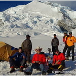 Expedition Alpamayo (5947 m), Artesonraju (6025 m) Huascaran (6768 m)