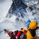 Everest, Kanchenjunga, Lhotse, Makalu, Cho-Oyu, Dhaulagiri, Manaslu and Annapurna I, Everest (8 848 m / 29 029 ft)
