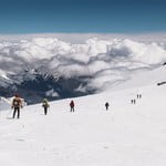 Group tour to Mt Elbrus