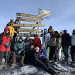 Kilimanjaro group joining trips trekking up summit.