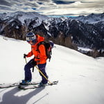 Landscape Ski Tour For Beginners