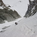 North-East Face, Mont Blanc du Tacul (4 248 m / 13 937 ft)