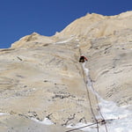 North Face, Thalay Sagar (6 904 m / 22 651 ft)