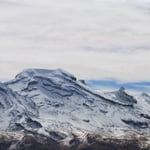Iztaccihuatl 5254 m  & Nevado de Toluca 4630 m