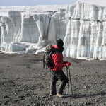 On top of Mt Kilimanjaro - Uhuru Peak(Freedom Peak)