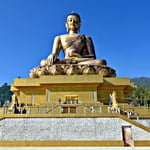 The Buddha Dordenma is located atop a hill in Kuenselphodrang Nature Park and overlooks the Southern entrance to Thimphu Valley. The statue fulfill an ancient prophecy dating back to the 8th century A.D that was discovered by Terton Pema Lingpa.