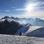Normal Route, Mont Blanc du Tacul (4 248 m / 13 937 ft)