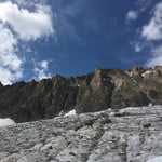 Via Pilier Paquet, Le Rateau (3 809 m / 12 497 ft)