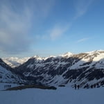 View from ascent Grossvenediger