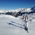 Ski Fitness in Courchevel Mountains