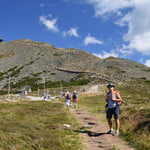 Long West Ridge Route (Czech Republic side).