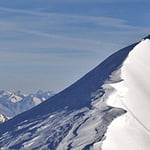 Signalkuppe via normal route, Punta Gnifetti (4 554 m / 14 941 ft)