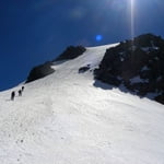 South Face, Kazbek (5 033 m / 16 513 ft)