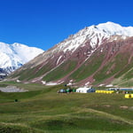 Peak Lenin Base Camp, Pamir Mountains