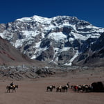 Aconcagua Base Camp Trek, Andes