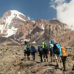 Kazbek Base Camp Trek, Caucasus Mountains